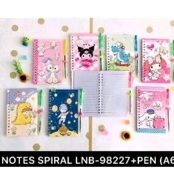 

Notebook sanrio+pena