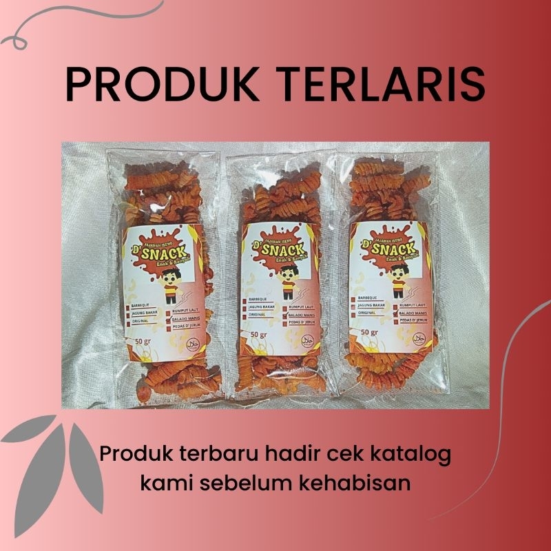 

D'snack makaroni spiral balado manis