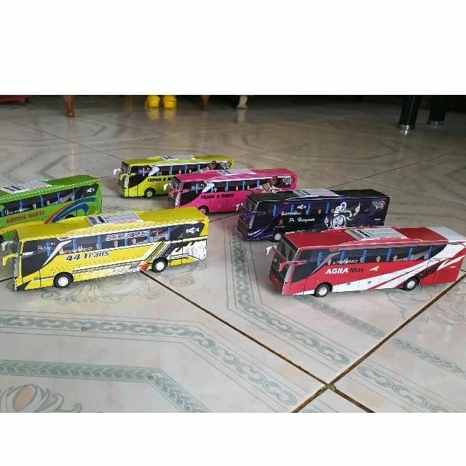 papercraft bus DIY, AGRA MAS (jetbus 3)