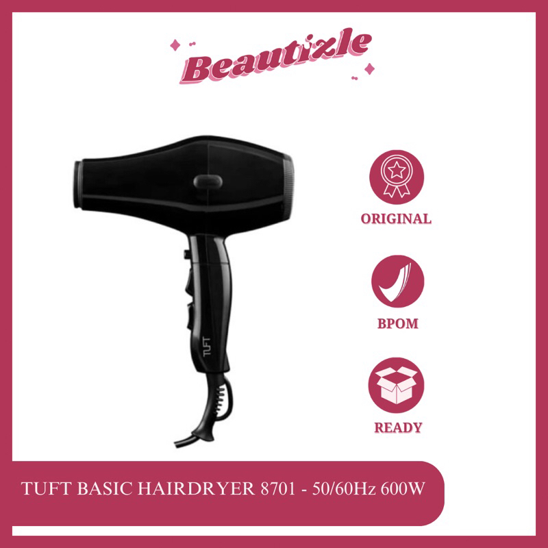 TUFT BASIC HAIRDRYER 8701 - 600W