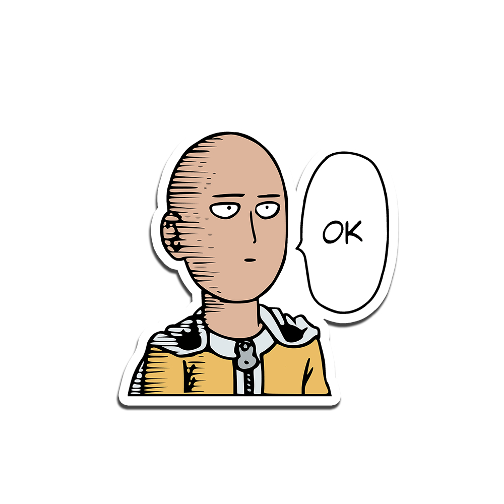 

Sticker Anime Saitama