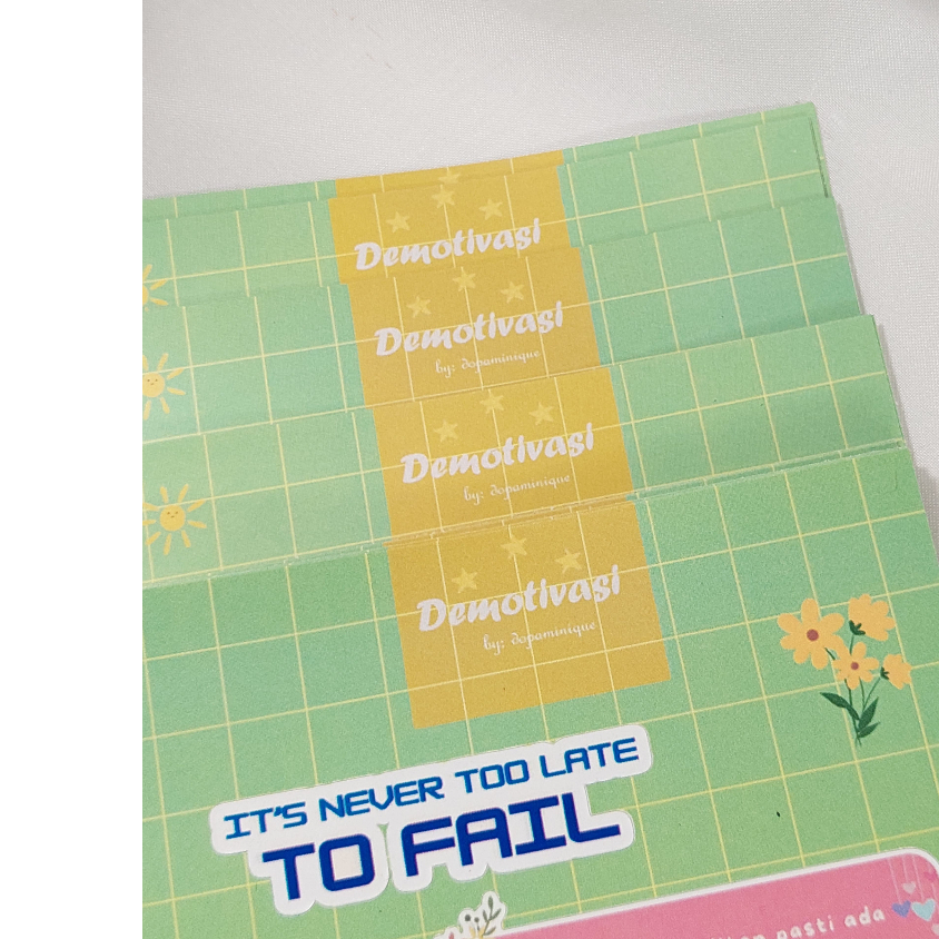 

Sticker Demotivasi vinyl a6 anti air