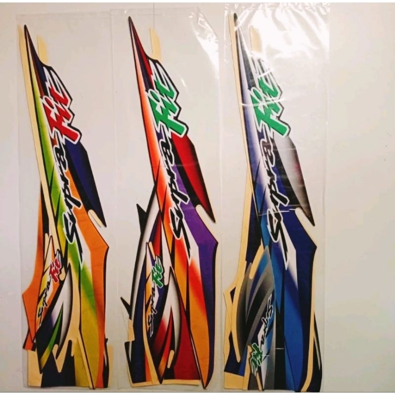 Stiker/Striping Body SupraFit tromol 2005