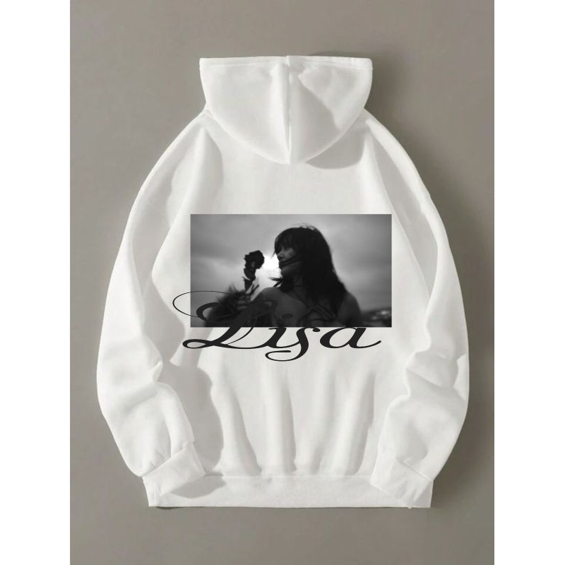Hoodie switer Lisa blackpink custom