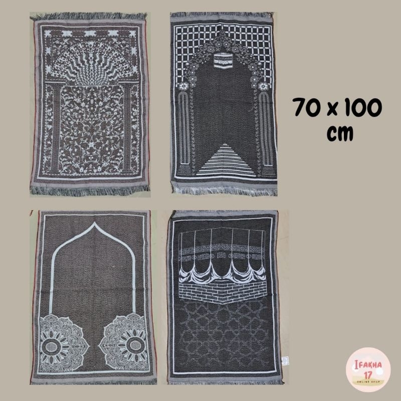 Sajadah Travelling Sajadah oleh oleh haji Sajadah oleh oleh Umrah Sajadah 70 x 100 cm