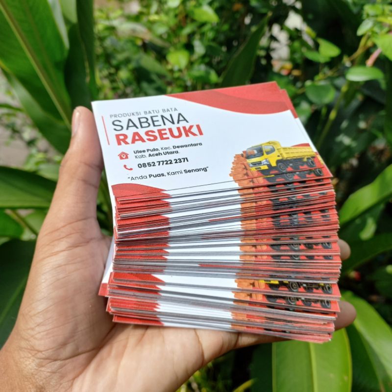 

Kartu Nama Custom 100 Pcs