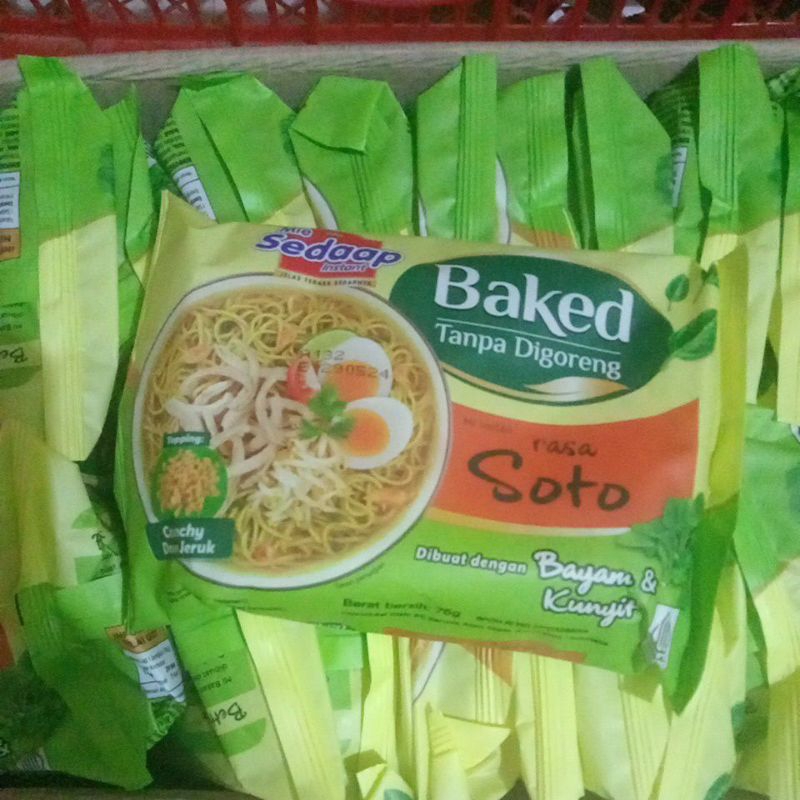 

mie sedaap baked