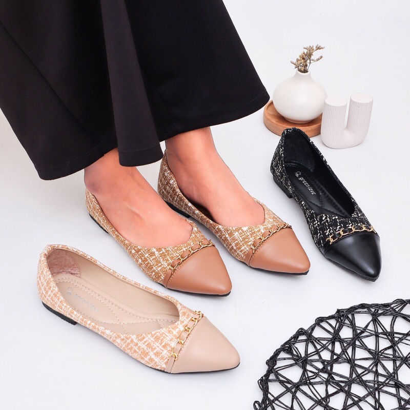GL AP 09 FLATSHOES / SEPATU FLAT / GREEN LOVE / SEPATU TEPLEK WANITA FLAT SHOES MURAH NYAMAN PREMIUM