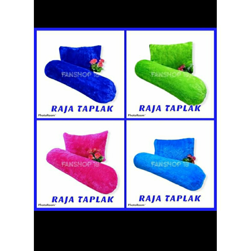 Sarung bantal bulu rasfur lembut 1 set /sarung bantal+ sarung guling bulu rasfur