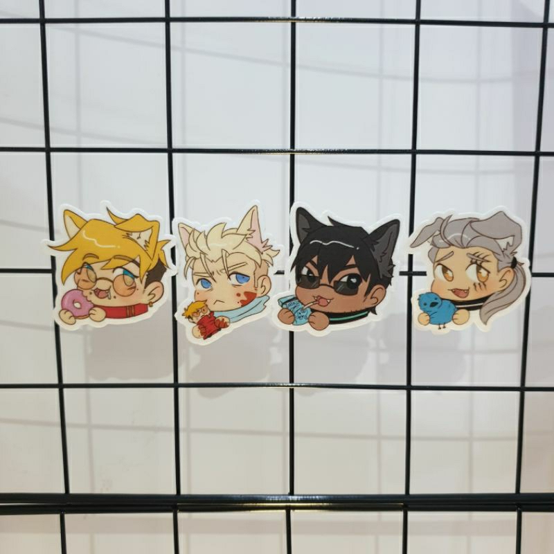 

[Trigun Fan Merch] Sticker Die Cut Kemonomimi Series