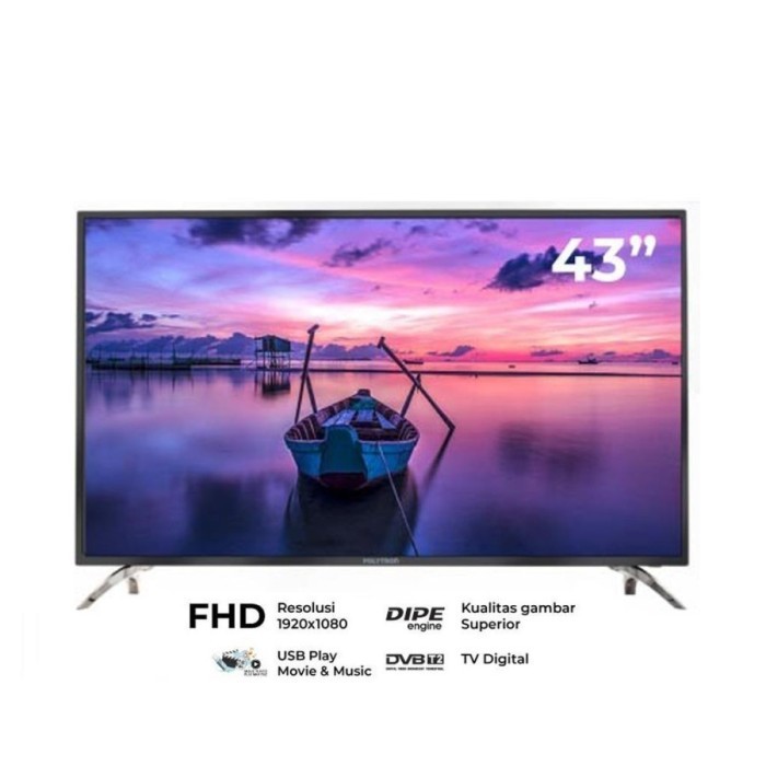 SMART LED TV POLYTRON PLD 43V8853 - 43" TV