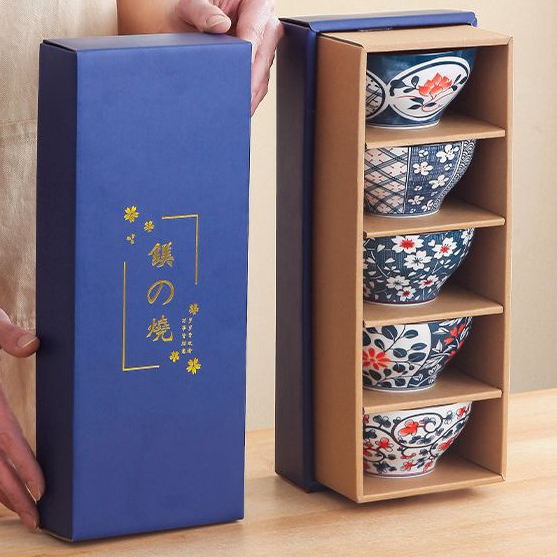 Mangkok Keramik Motif Jepang