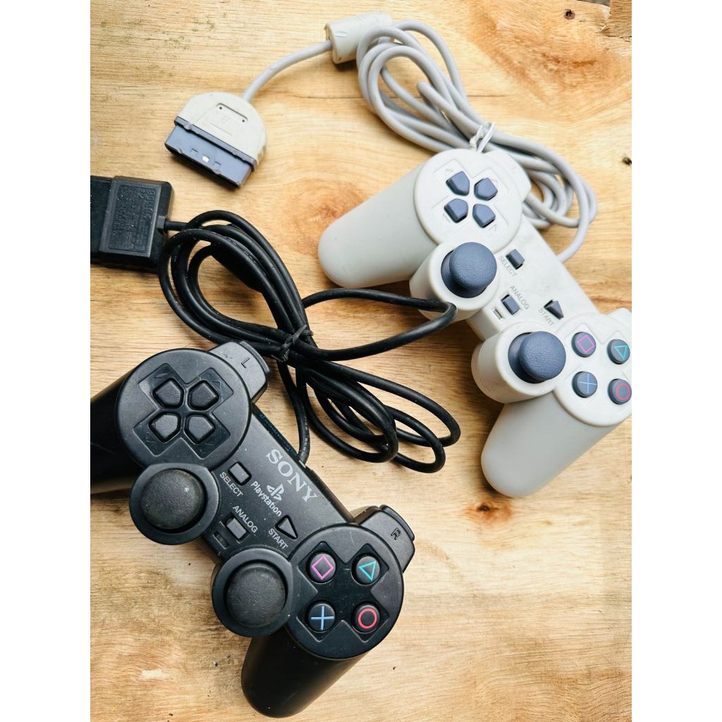 OLD STOCK KONDISI GAMBLING ANGGAP RUSAK STIK PS2 STIK PS2 GETAR STICK PS2 HITAM STICK PS2