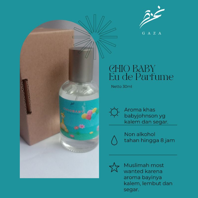 CHIO PARFUME BAYI JOHNSON 30mili