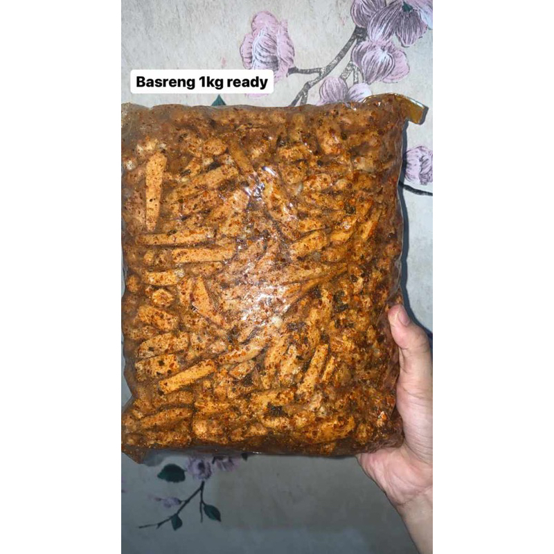 

basreng pedas daun jeruk 1kg (baso goreng) (ASLI IKAN TENGGIRI 100%)