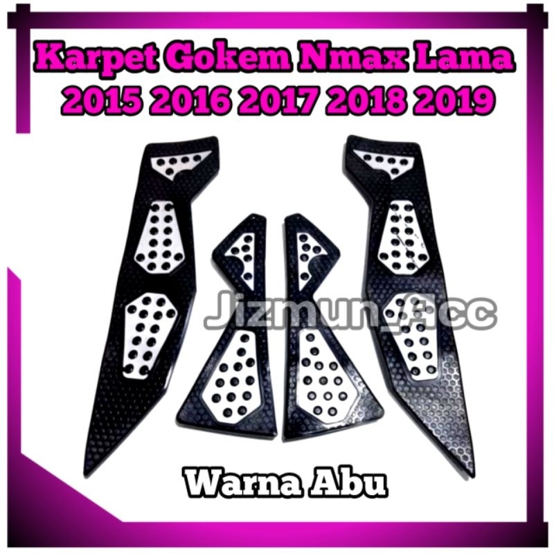 Karpet Pijakan Kaki Karet Gokem Yamaha Nmax 2015 2016 2017 2018 2019 Nmax Old