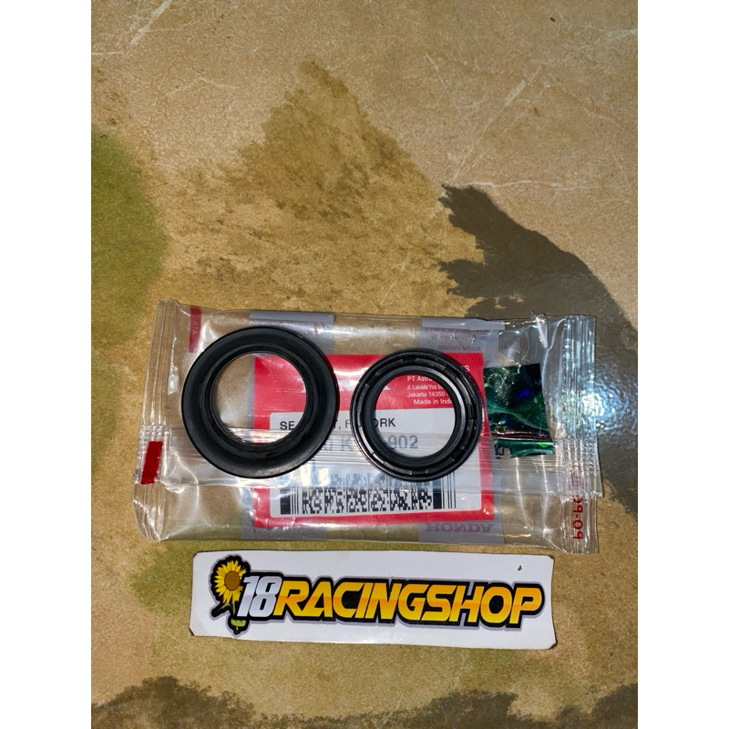 Seal shock depan beat karbu