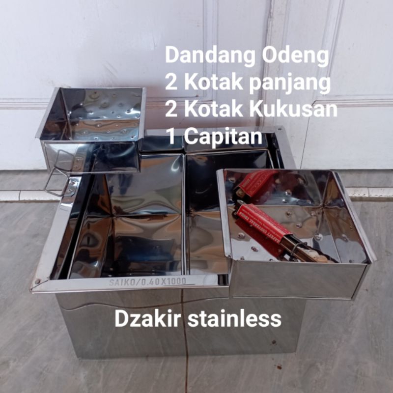 dandang odeng sekat 2 loyang/panci pangsit wonton+ 2 sarang