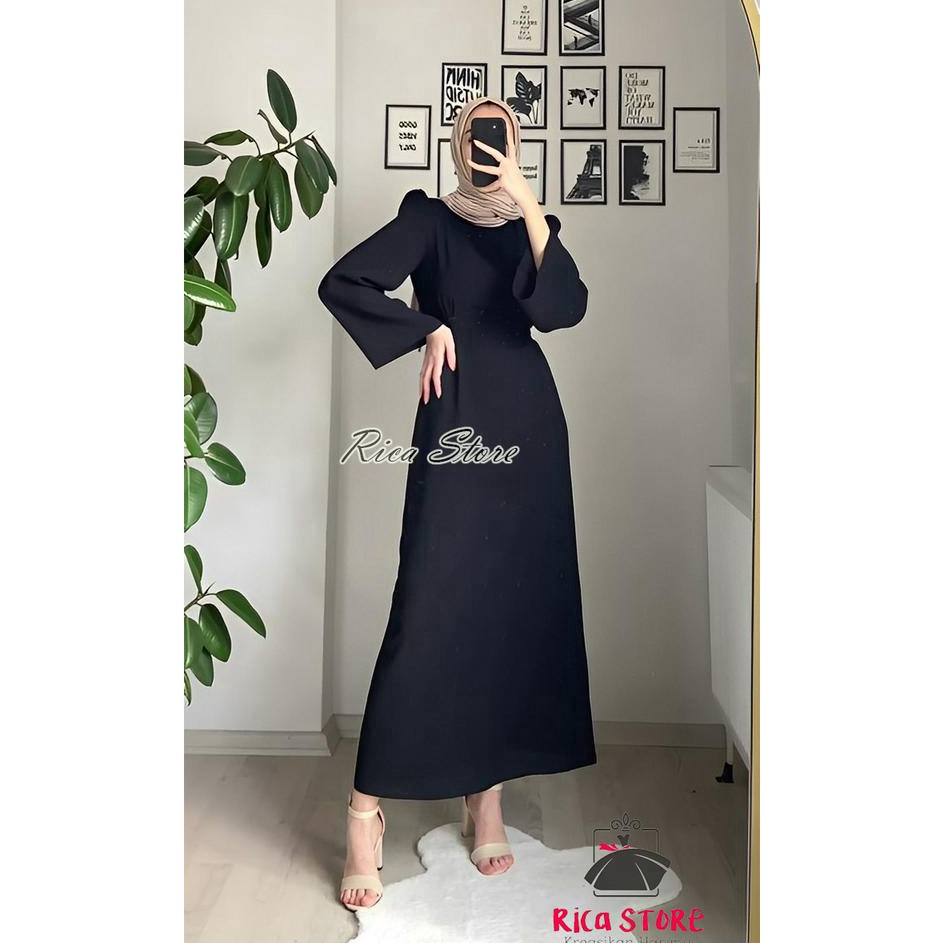 88 DRESS TURKEY ARUM BAHAN CRINKLE IMPORT