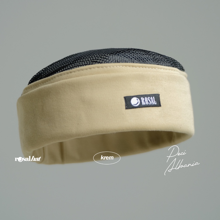 PROMO SALE PECI ALBANIA KEREN MURAH ROSAL ORIGINAL PREMIUM  SONGKOK MUSLIM PAKISTAN  PECI HITAM MODE