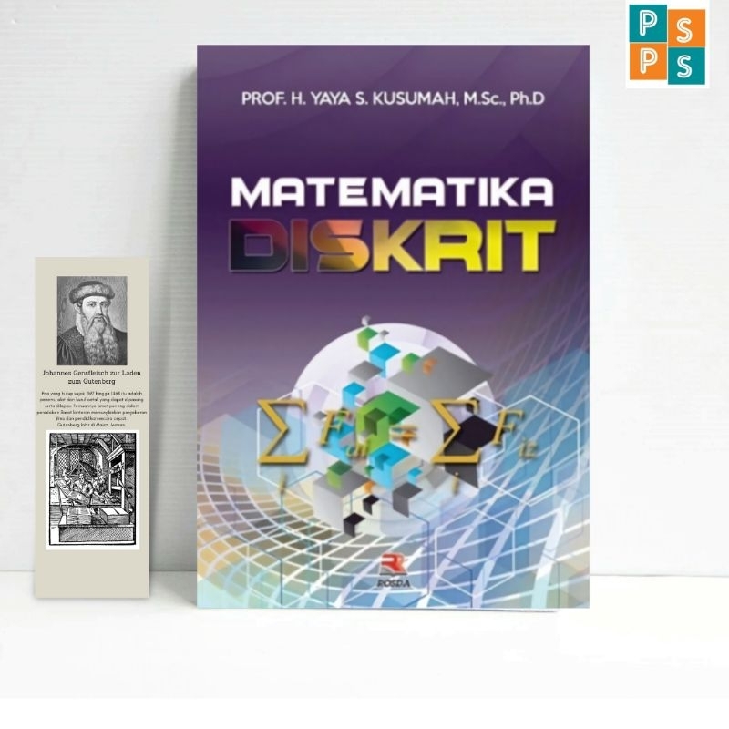 Buku Matematika Diskrit bestseller Yaya S. Kusumah Buku Original RSD25