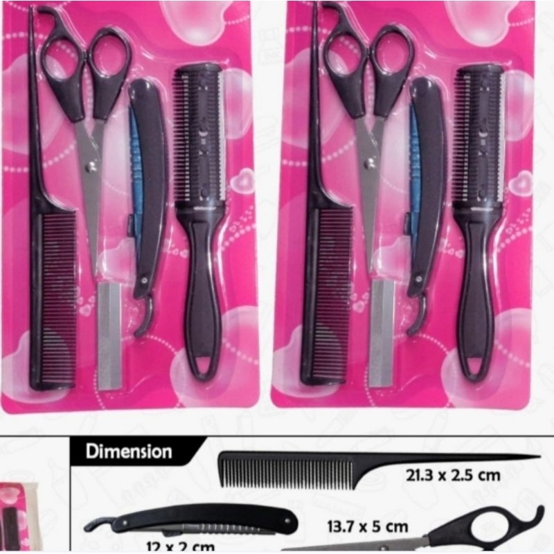 GUNTING SET / GUNTING RAMBUT SET