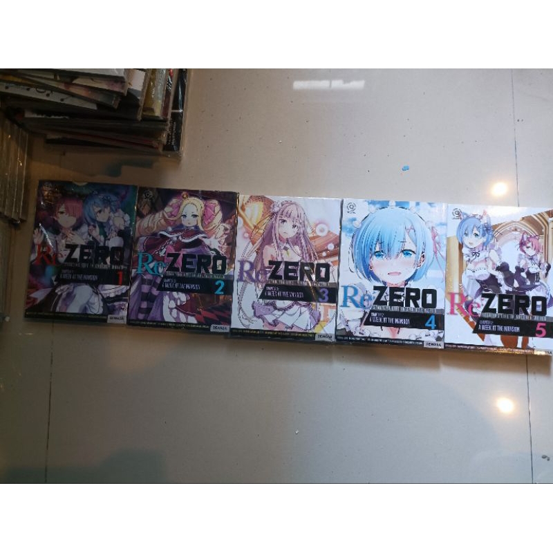 Komik Re Zero Chapter 2 Set Vol 1-5