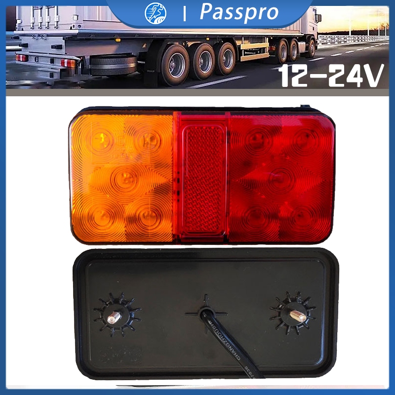 Lampu Belakang Truk 24 Volt Lampu Rem Truk 12 Volt Stoplamp Truck Lampu Indikator
