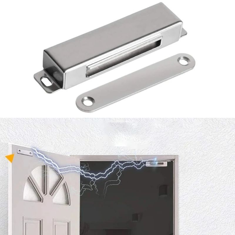4 Inci Magnet Pintu Lemari Magnet Pintu Kamar Mandi Door Closer Magnet