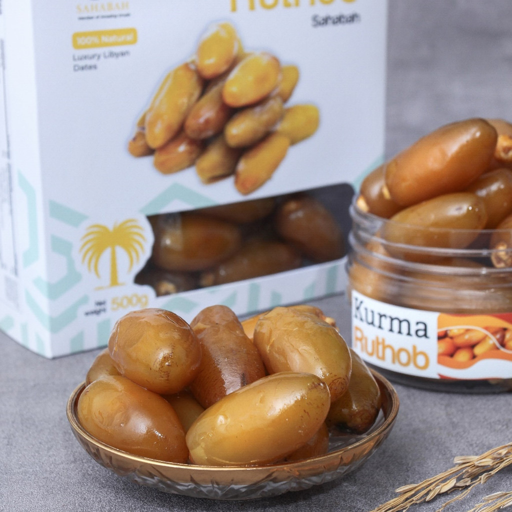 

Kurma Ruthob 500gr Premium Segar Asli Basah Original