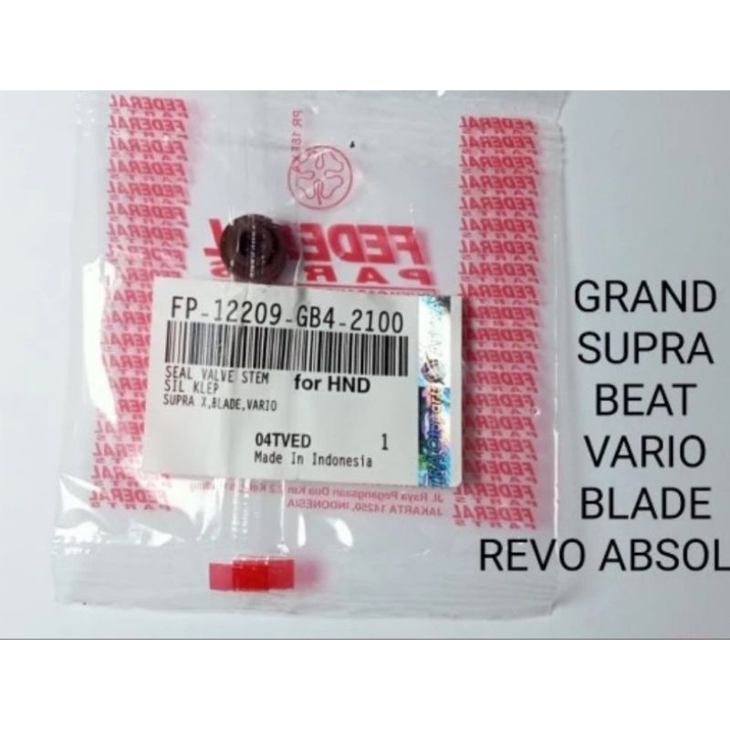 Seal Klep Grand Supra Revo Vario ORI Federal