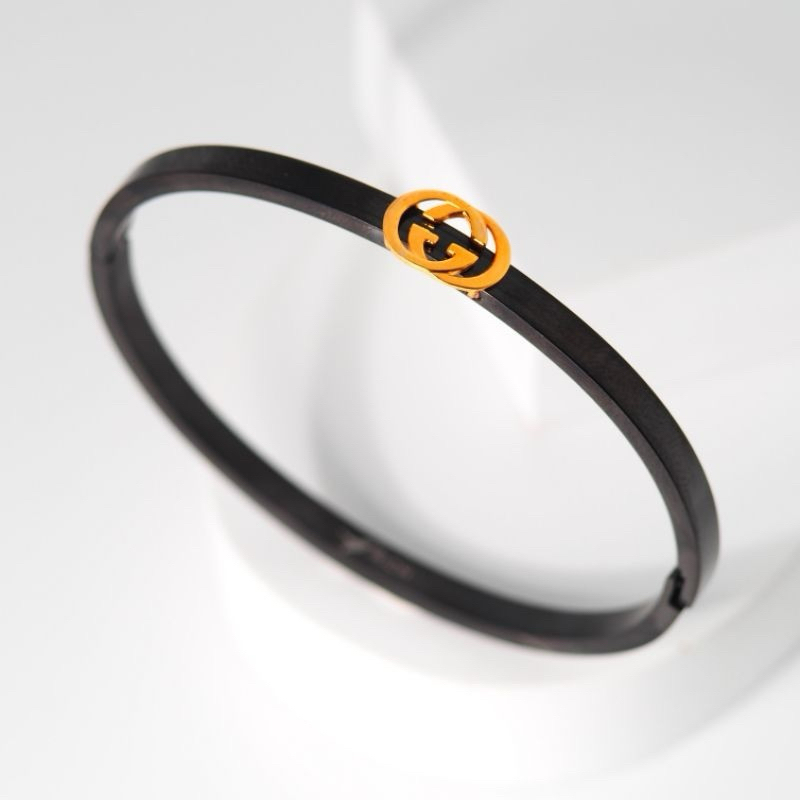 Gelang Fashion Emas Keramik Hitam