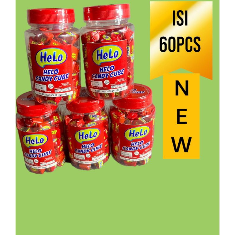 

HELO CANDYCUBE ISI 60 PCS