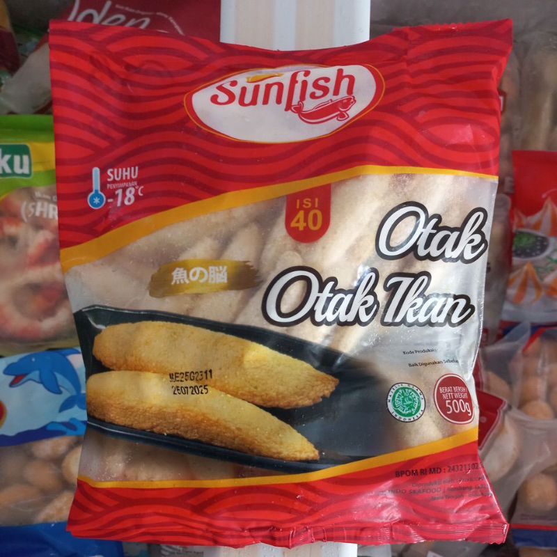 

Sunfish Otak Otak Ikan isi 40 500g