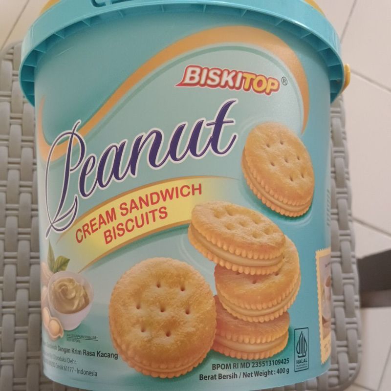 

biskitop cream sandwich 400 gr