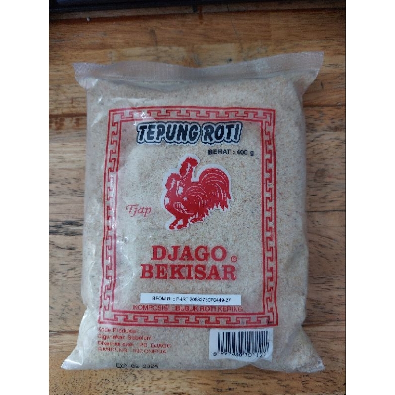 

Tepung Roti Djago Bekisar 400gr