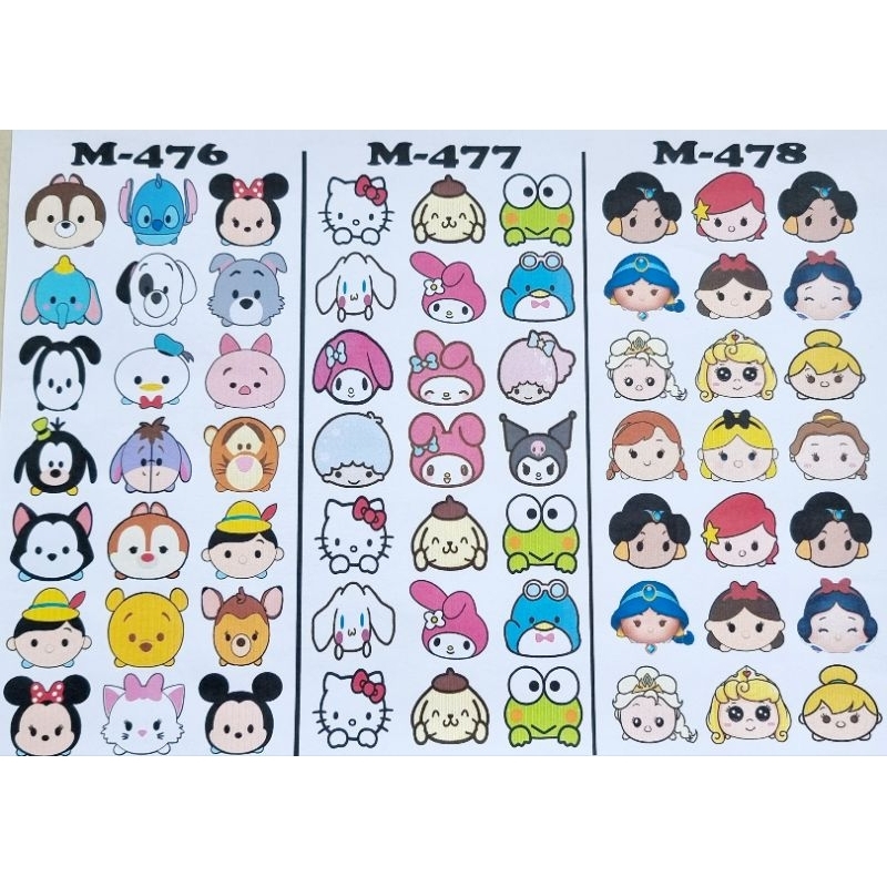 

edible stamp / edible picture / stiker makanan / stiker minuman / sanrio