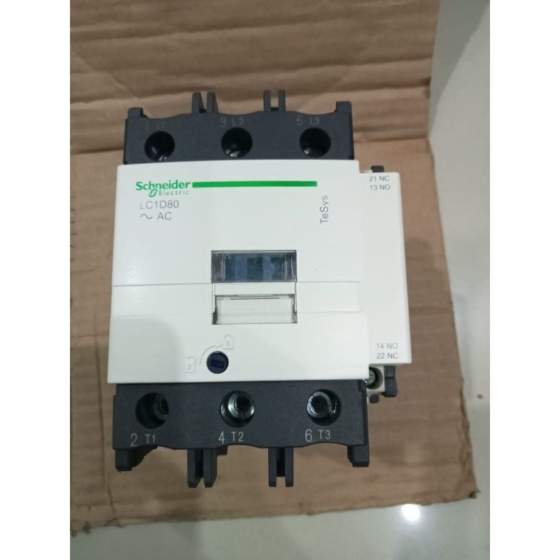Contactor Schneider LC1D80 / LC1D80M7 220Vac