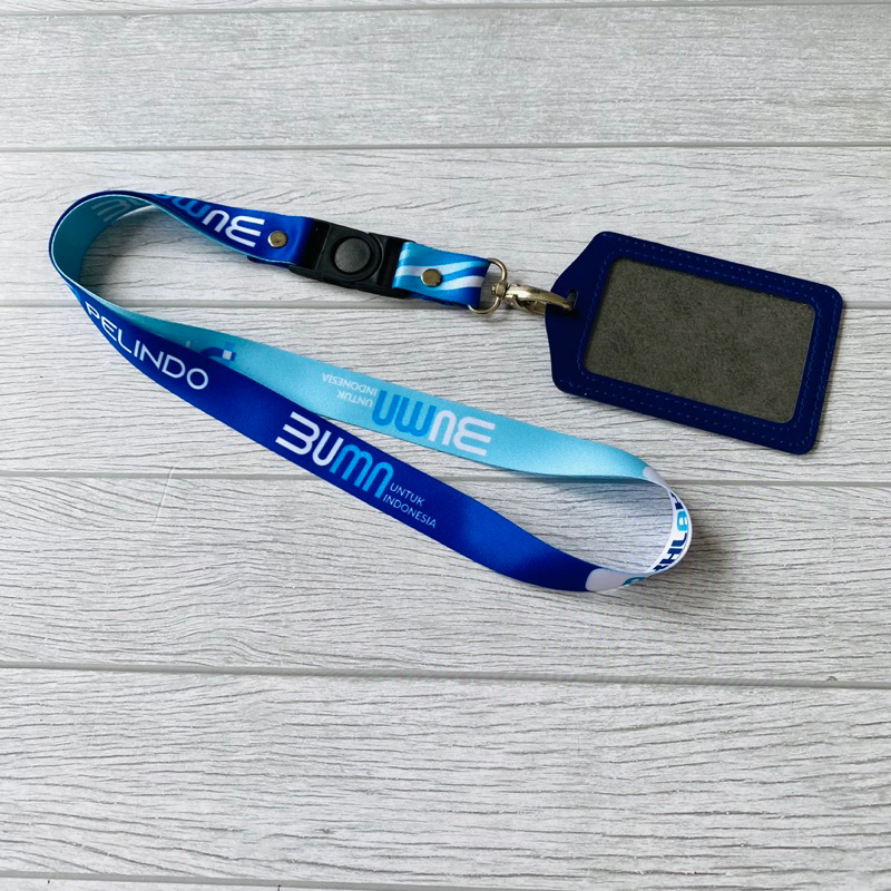 

TALI LANYARD BUMN PELINDO PRINTING | BAHAN TISSU