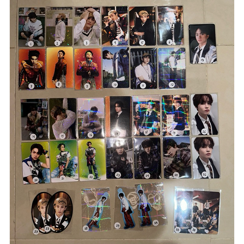 {Ready Stock} Clearance Sale Sharing Official PC Mark Chenle ISTJ Album NCT Dream QR Ver