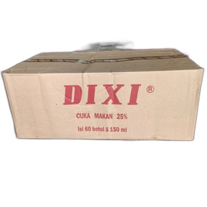 

Cuka Dixi 150ml Per Dus Isi 60botol PENGIRIMAN REGULER