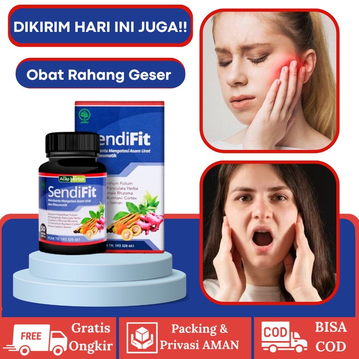 Obat Rahang Bunyi, Obat Rahang Kaku, Rahang Bunyi, Obat Herbal Pereda Rahang Sakit, Obat Rahang Berg