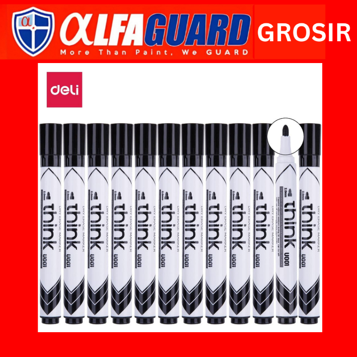 

Spidol DELI Think Whiteboard Dry Eraser Marker - EU001