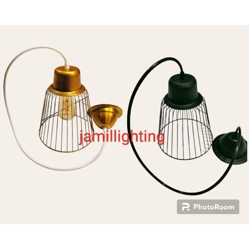 lampu gantung hias bar cafe resto minimalis