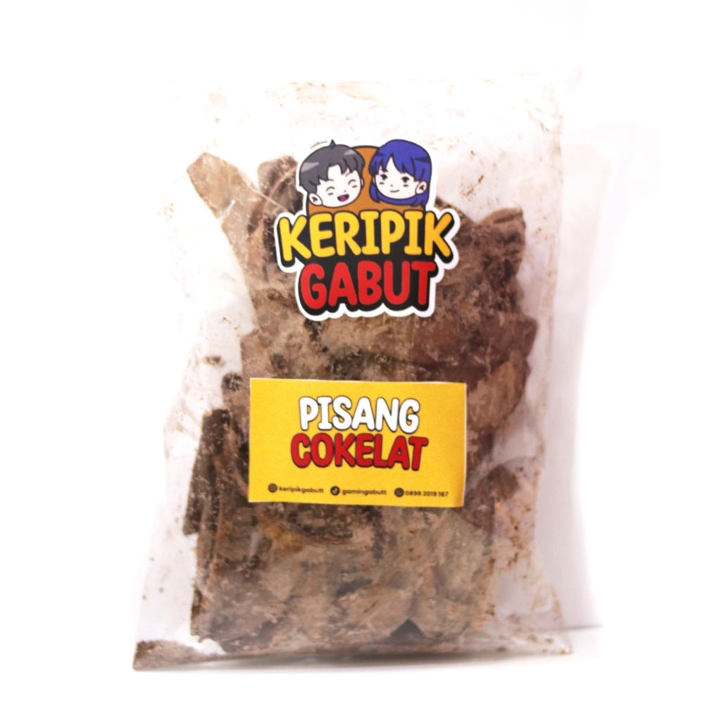 

KERIPIK PISANG COKLAT KERIPIK GABUT COKELAT MANIS CHOCO