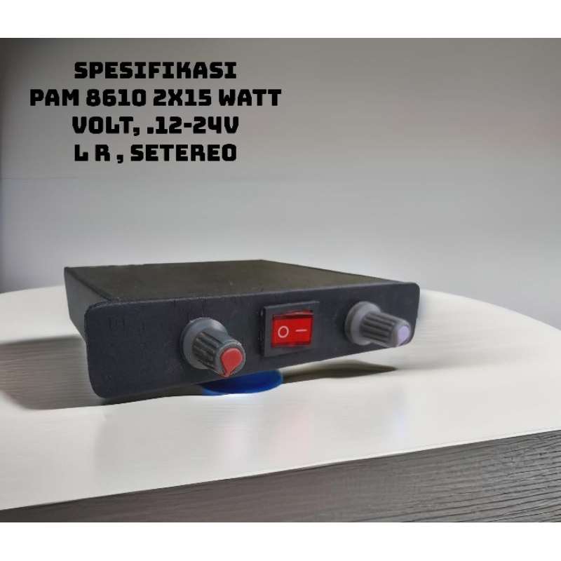 Mini Amplifier 15 watt 12 Volt pam8610