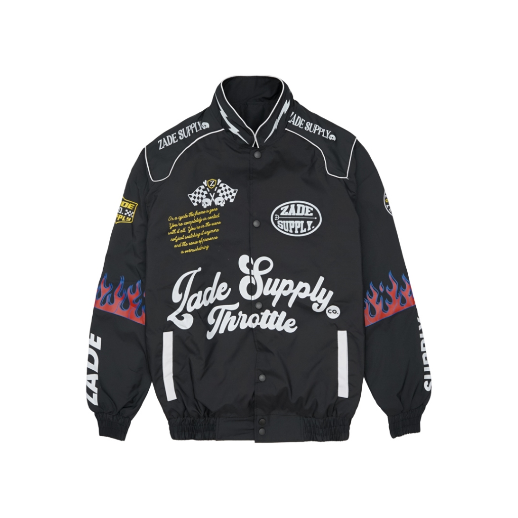 Salvio Hexia Nascar Jacket Black Devil Zade