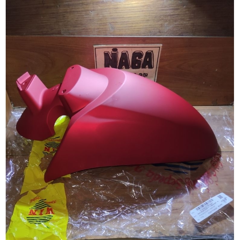 Spakbor Depan Scoopy FI Esp Tahun 2017-2019 Merah Doff Kualitas Original
