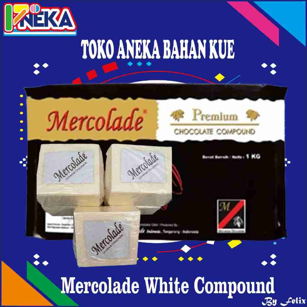 

Coklat Mercolade White 1/4kg (repack)