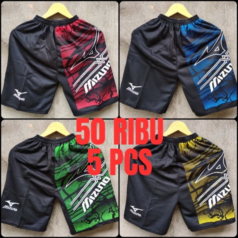 celana kolor mizuno 50 ribu 5pcs